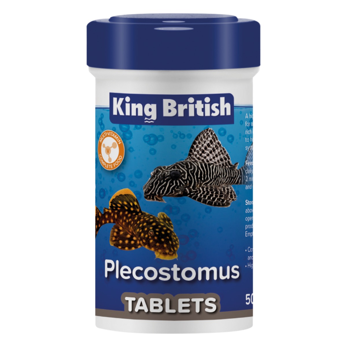 King British Plecostomus Tablet Food 50g