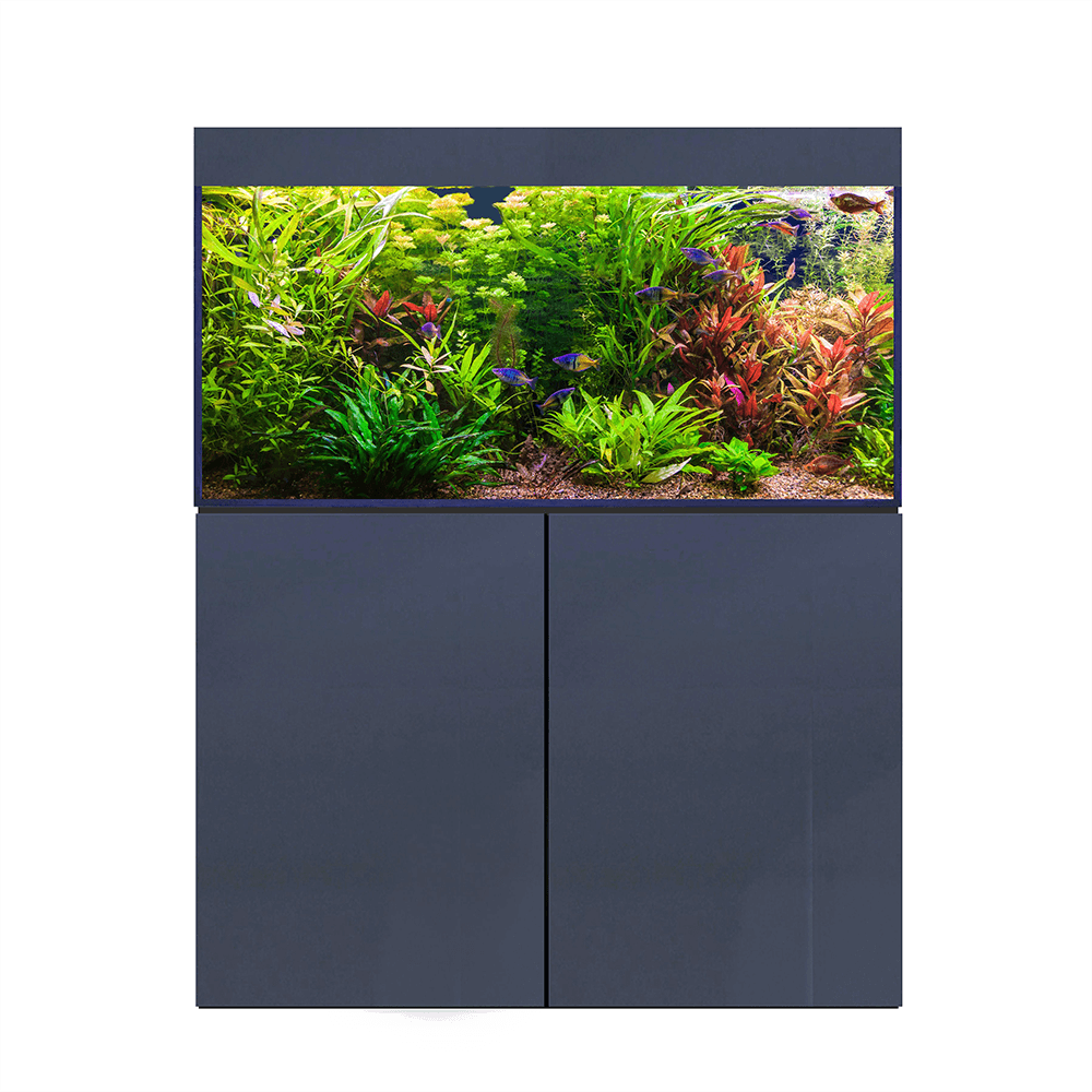 D&D Aqua-Pro Freshwater 1200 120cm Aquarium & Super-Matt Anthracite Cabinet - 311L