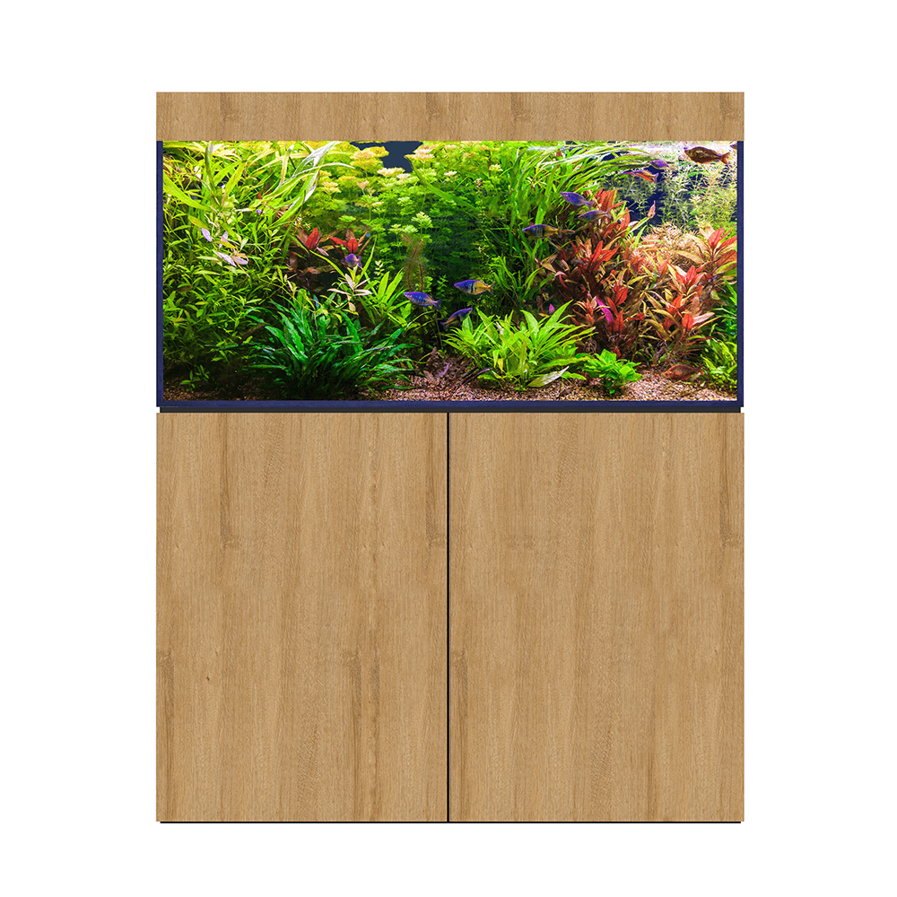D&D Aqua-Pro Freshwater 1200 120cm Aquarium & Natural Oak Cabinet - 311L