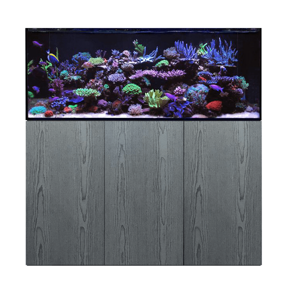 D&D Aqua-Pro Reef 1500 150cm Aquarium & Carbon Oak Cabinet - 485L