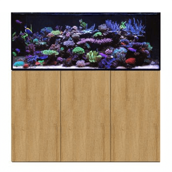 D&D Aqua-Pro Reef 1500 150cm Aquarium & Natural Oak Cabinet - 485L