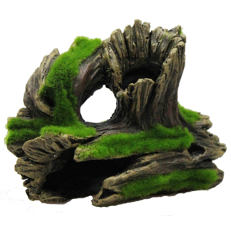 Hugo Kamishi Log With Moss