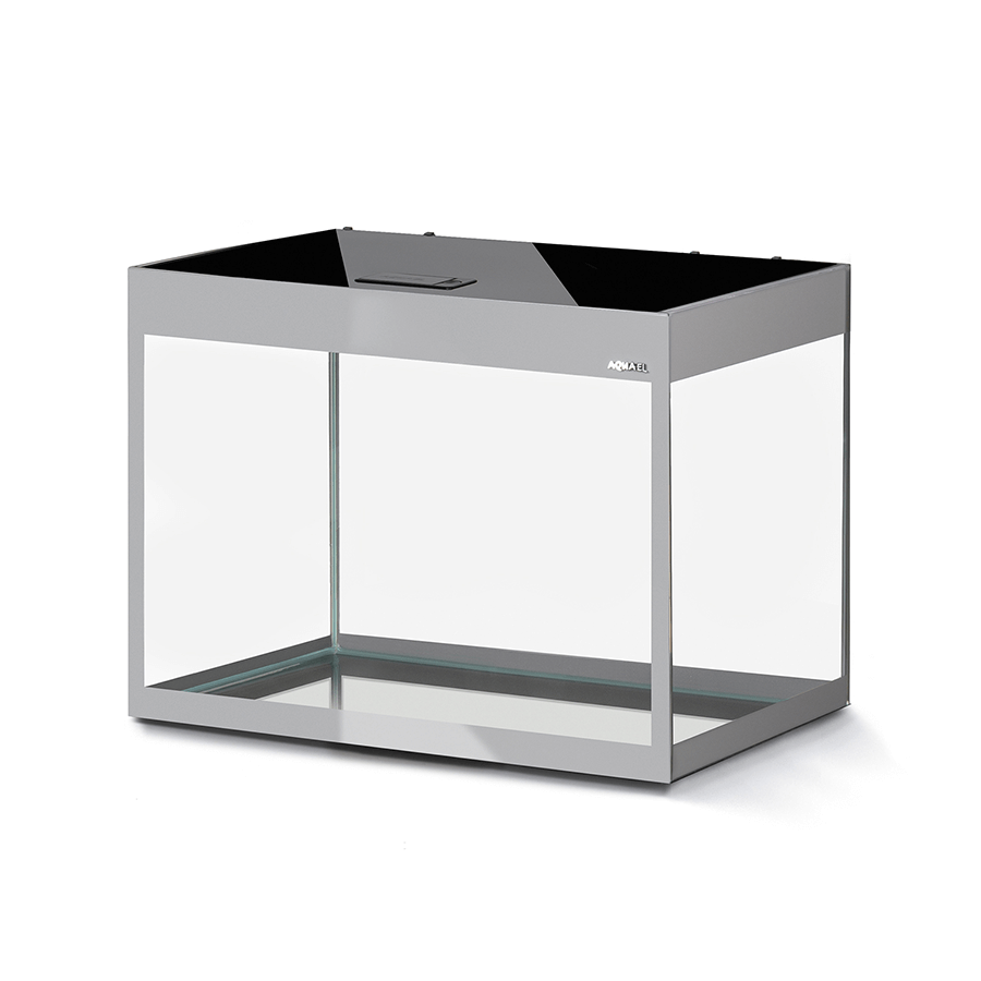 AquaEl Glossy 80 Day & Night 125L Grey Aquarium - 54cm