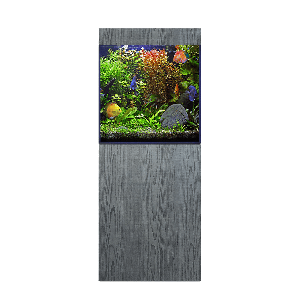 D&D Aqua-Pro Freshwater 600 60cm Aquarium & Carbon Oak Cabinet - 170L