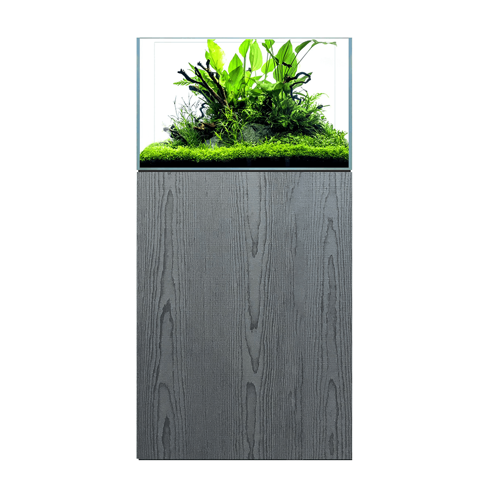 D&D Aqua-Pro Aquascaper 600 60cm Aquarium & Carbon Oak Cabinet - 94L