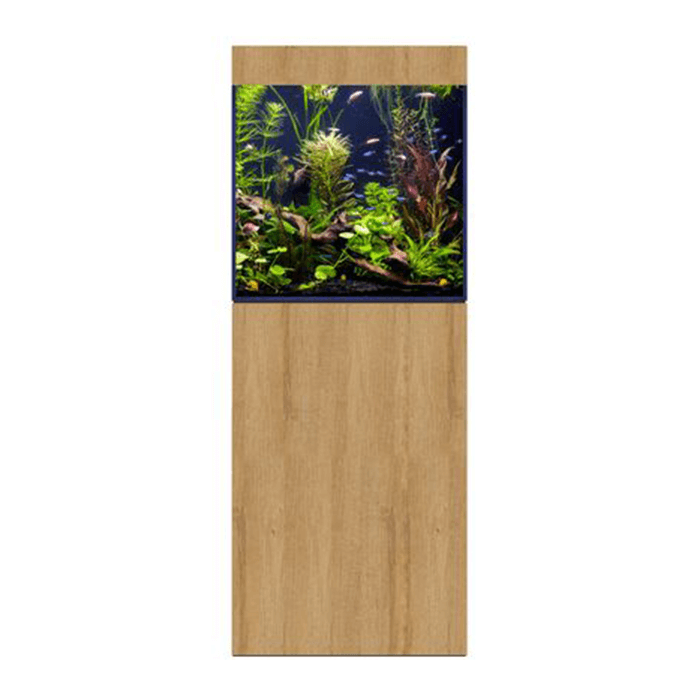 D&D Aqua-Pro Freshwater 600 60cm Cube Aquarium & Natural Oak Cabinet -188L