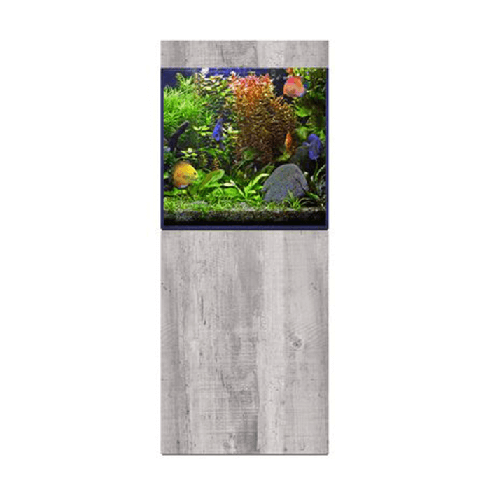 D&D Aqua-Pro Freshwater 600 60cm Aquarium & Driftwood Concrete Cabinet - 170L