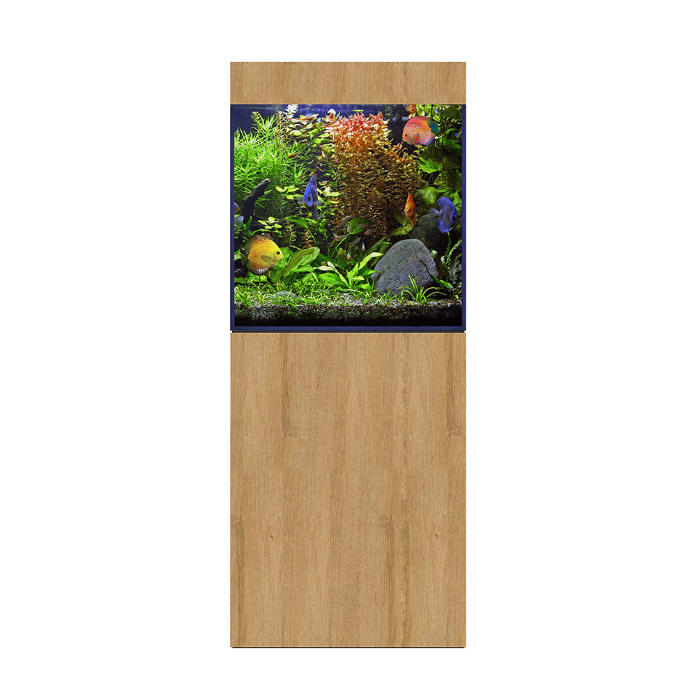 D&D Aqua-Pro Freshwater 600 60cm Aquarium & Natural Oak Cabinet - 170L