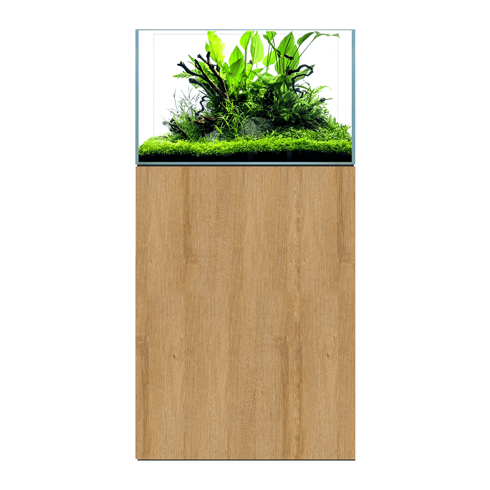 D&D Aqua-Pro Aquascaper 600 60cm Aquarium & Natural Oak Cabinet - 94L