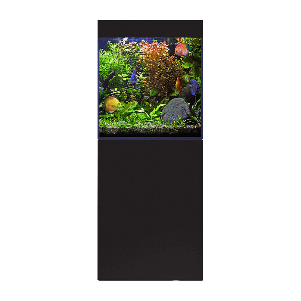 D&D Aqua-Pro Freshwater 600 60cm Aquarium & Black Satin Cabinet - 170L