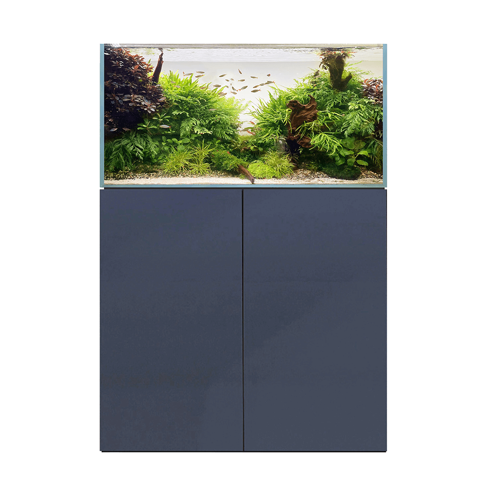 D&D Aqua-Pro Aquascaper 900 90cm Aquarium & Super-Matt Anthracite Cabinet - 177L
