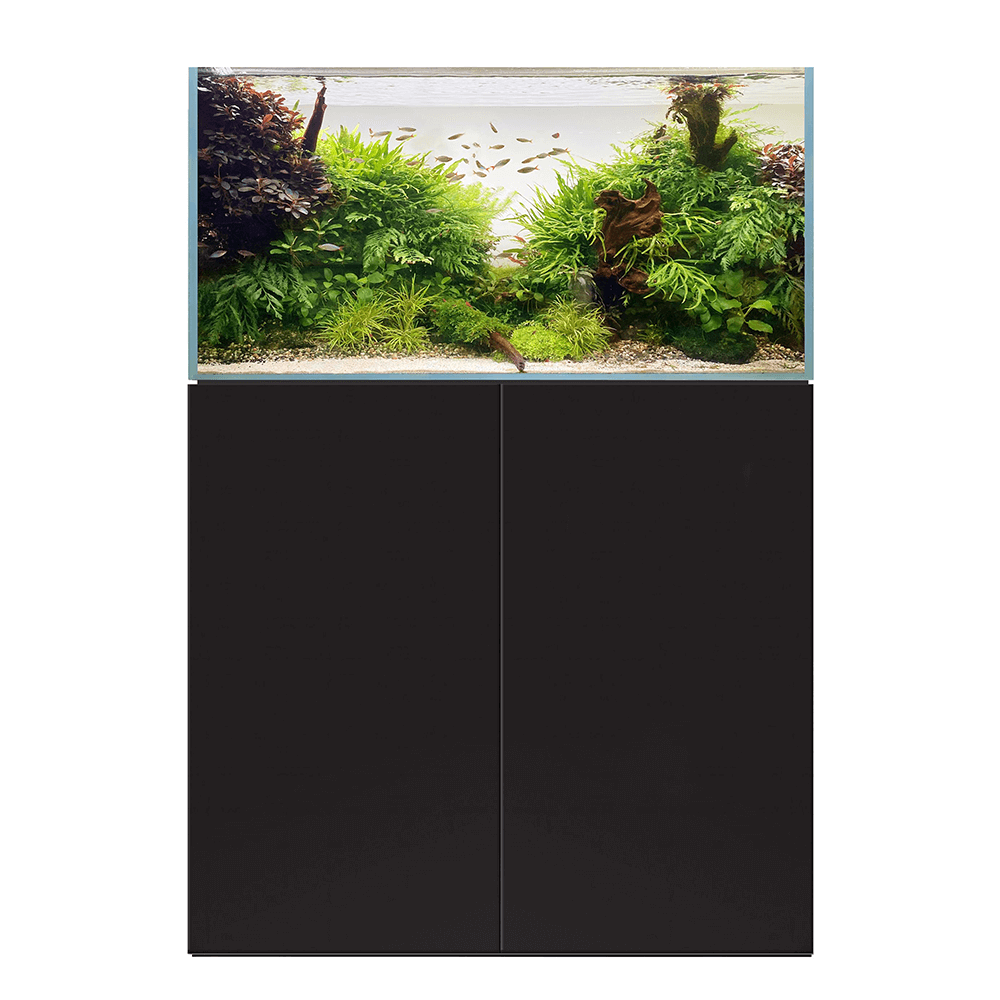 D&D Aqua-Pro Aquascaper 900 90cm Aquarium & Black Satin Cabinet - 177L