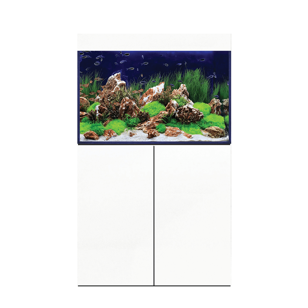 D&D Aqua-Pro Freshwater 900 90cm Aquarium & Ultra-Gloss White Cabinet - 232L