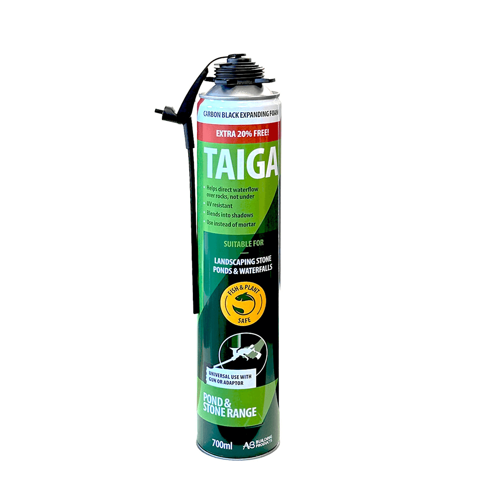 Taiga Black Landscape Expanding Foam