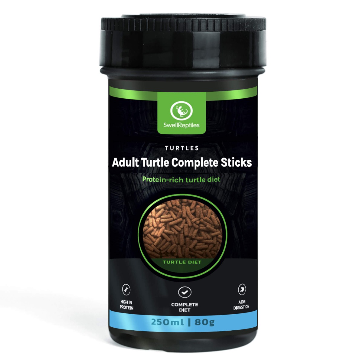 Swell Reptiles Adult Turtle Complete Sticks 250ml/80g