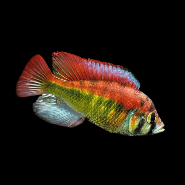 Albert’s Yellow Belly Hap Cichlid Astatotilapia Aeneocolor 5cm