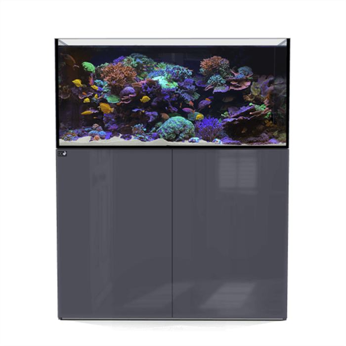 D&D Aqua-Pro Reef 1200 120cm Aquarium & Ultra-Gloss Anthracite Cabinet - 387L