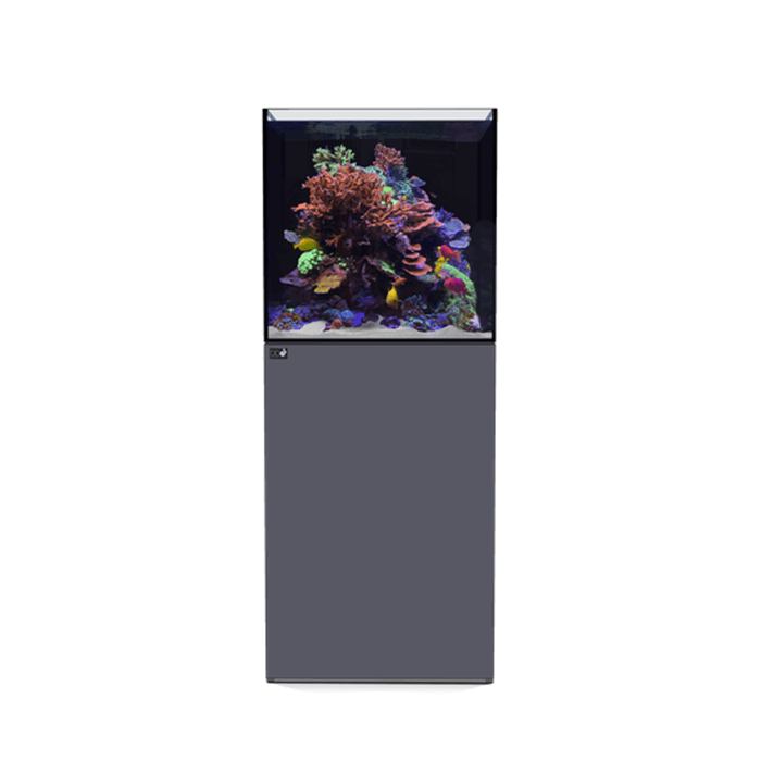 D&D Aqua-Pro Reef 600 60cm Cube Aquarium & Super-Matt Anthracite Cabinet - 212L