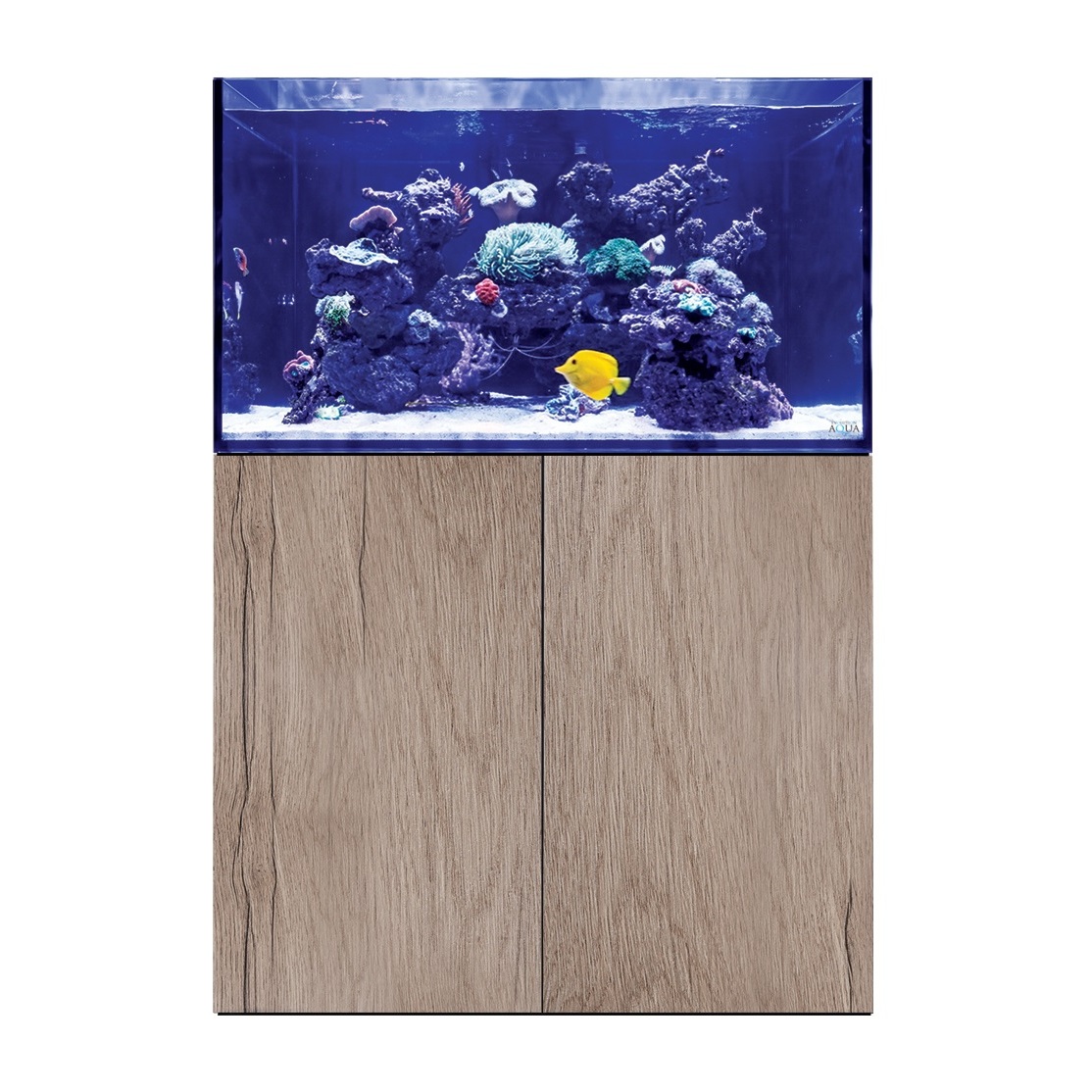 D&D Aqua-Pro Reef 900 90cm Aquarium & Natural Oak Cabinet - 259L