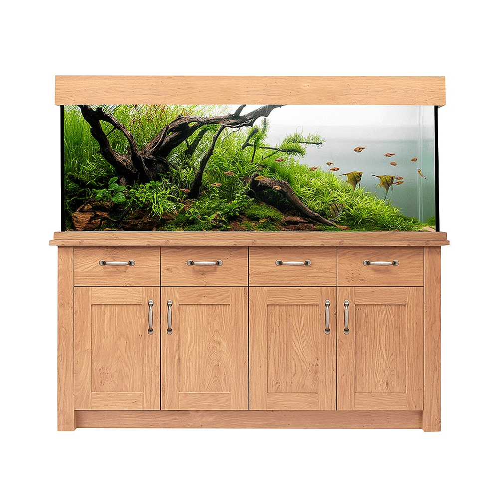 Aqua One Oakstyle 300 Aquarium 150cm & Oak Cabinet - 300L