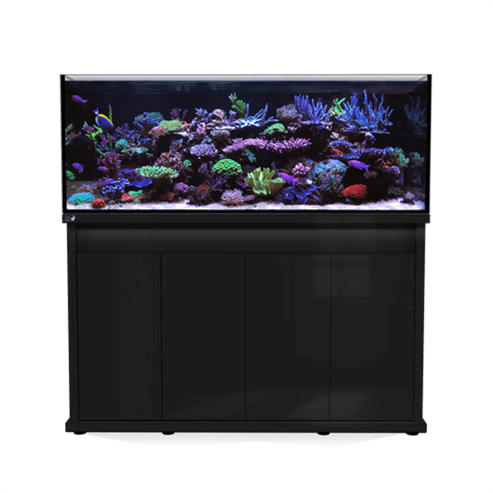 D&D Reef-Pro 1500S 150cm Aquarium & Gloss Black Cabinet - 500L