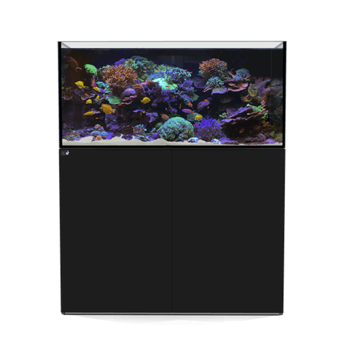 D&D Aqua-Pro Reef 1200 120cm Aquarium & Black Satin Cabinet - 387L