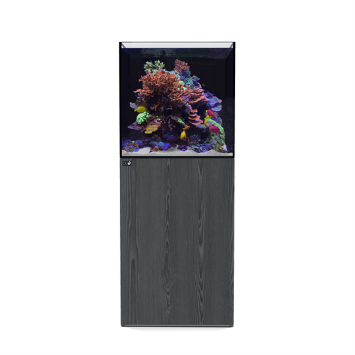D&D Aqua-Pro Reef 600 60cm Cube Aquarium & Carbon Oak Cabinet - 212L