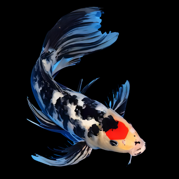Doitsu Showa Butterfly Classic Koi Carp Cyprinus Carpio