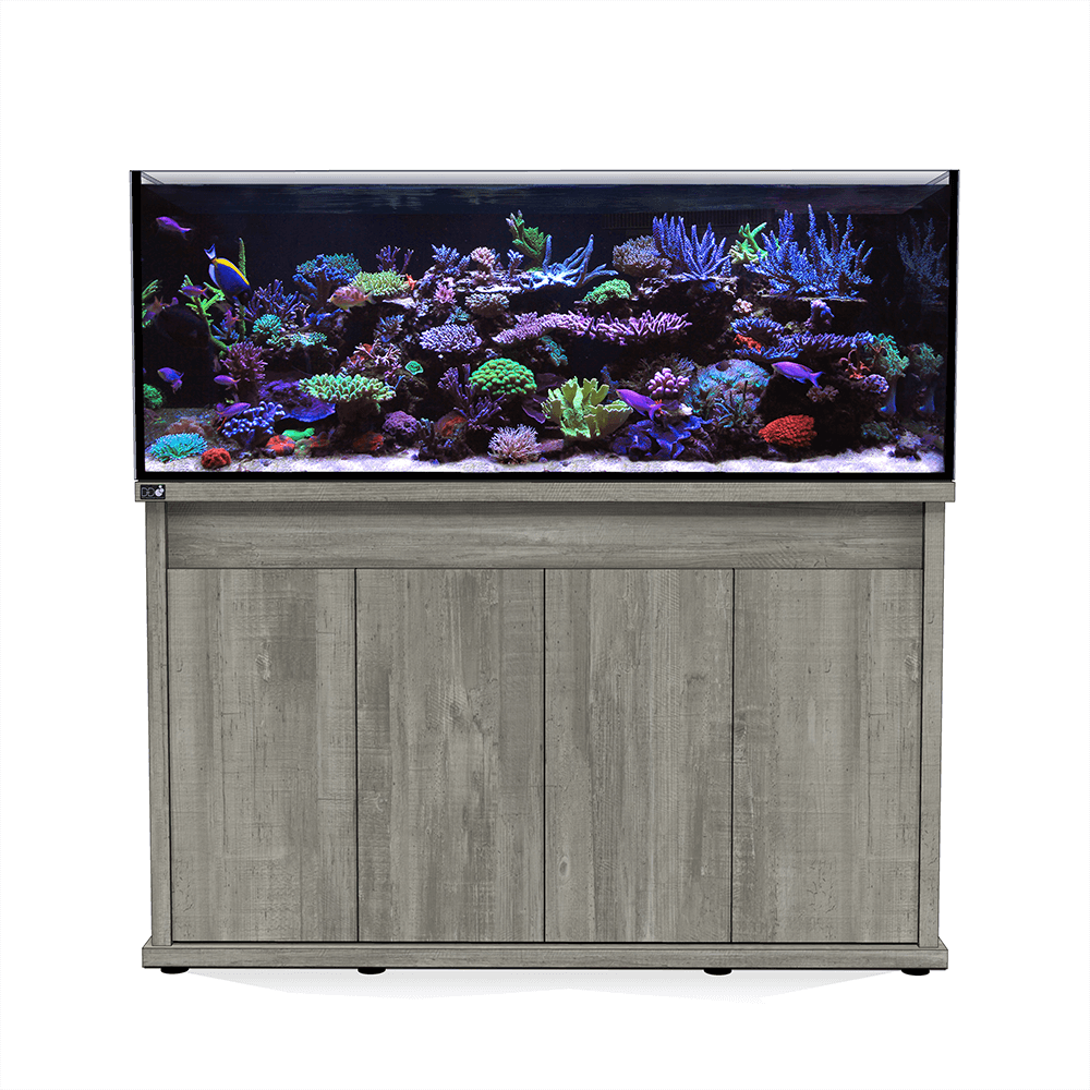 D&D Reef-Pro 1500S 150cm Aquarium & Driftwood Concrete Cabinet - 500L
