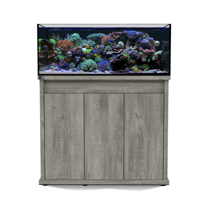 D&D Reef-Pro 1200 120cm Aquarium & Driftwood Concrete Cabinet - 387L