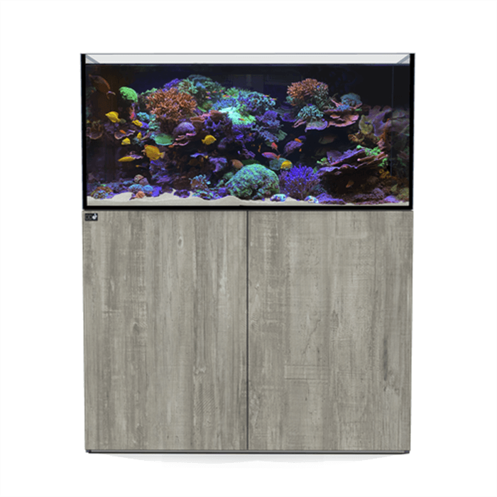 D&D Aqua-Pro Reef 1200 120cm Aquarium & Driftwood Concrete Cabinet - 387L