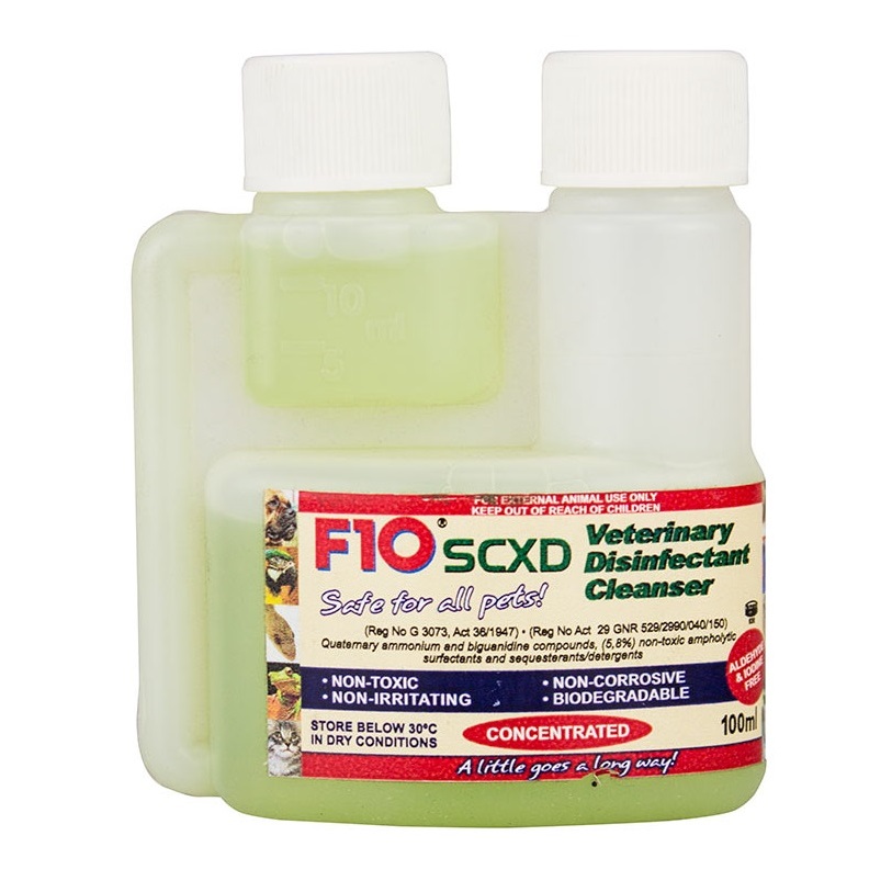 F10 SC XD Disinfectant 100-200ml