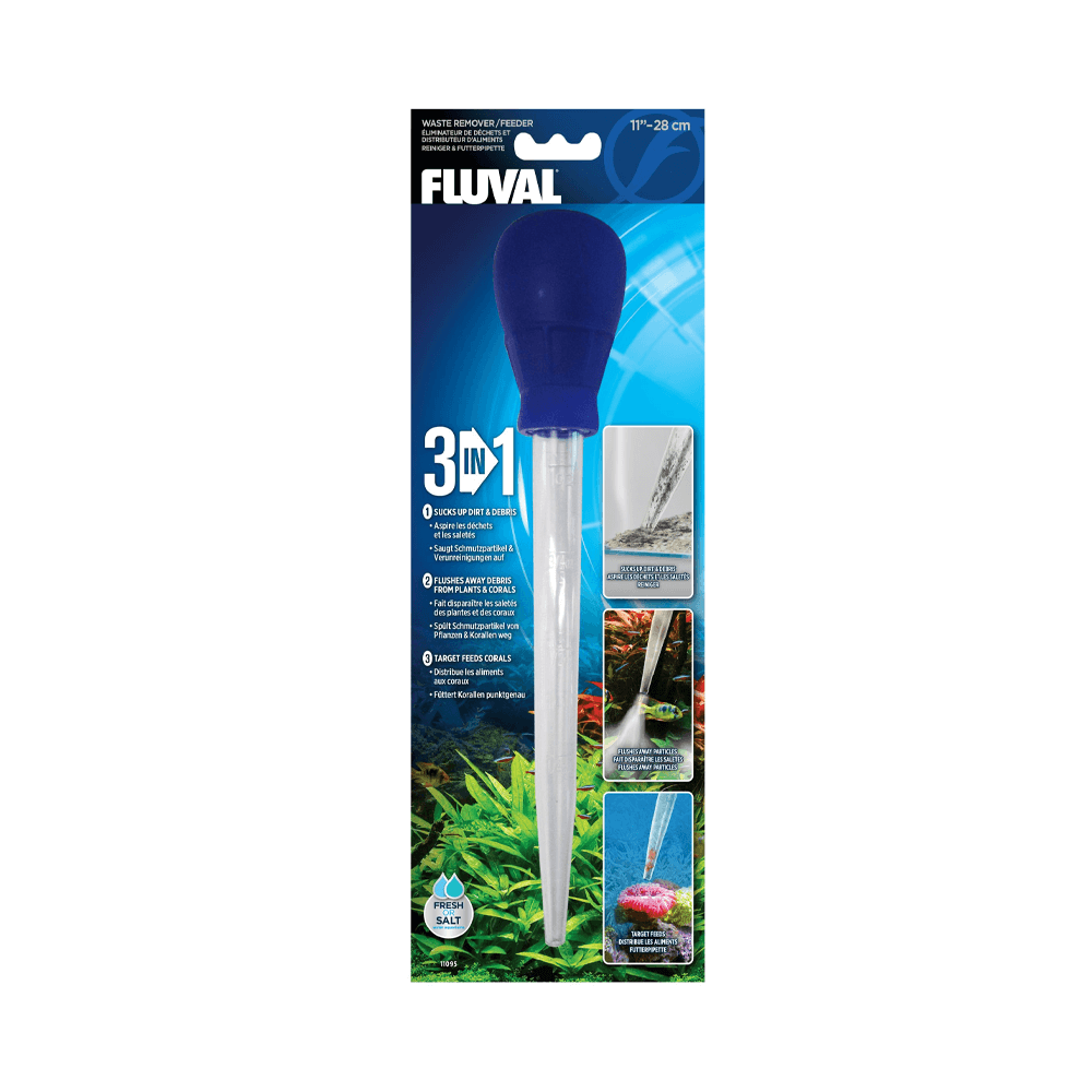 Fluval 3-in-1 Waste Remover/Feeder