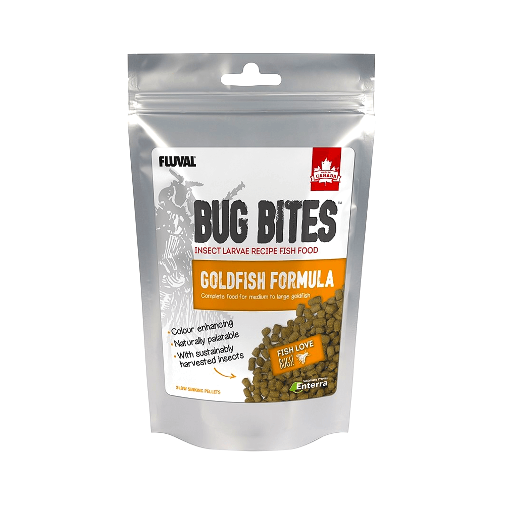 Fluval Bug Bites Goldfish Flakes