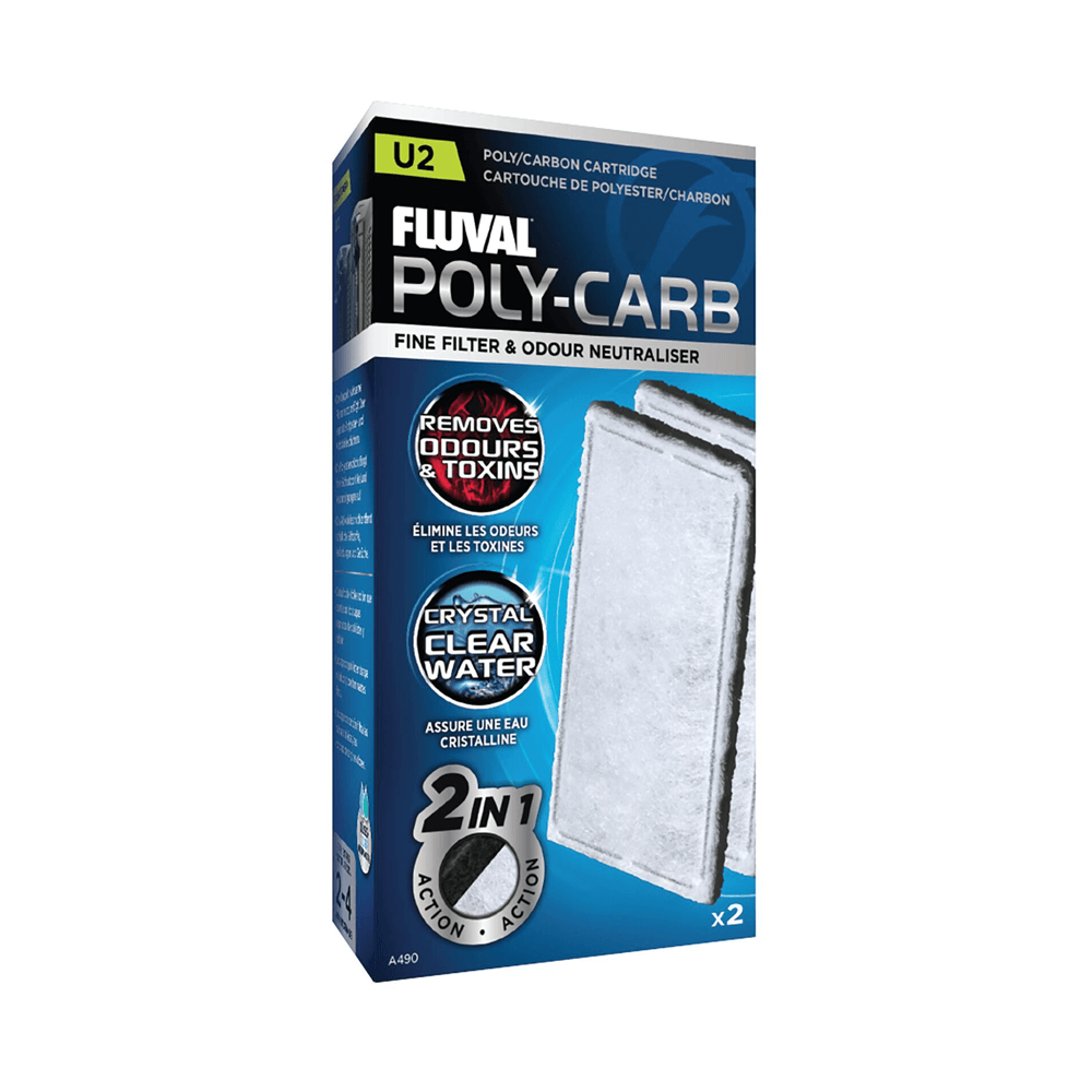 Fluval U Filter Poly/Carbon Media