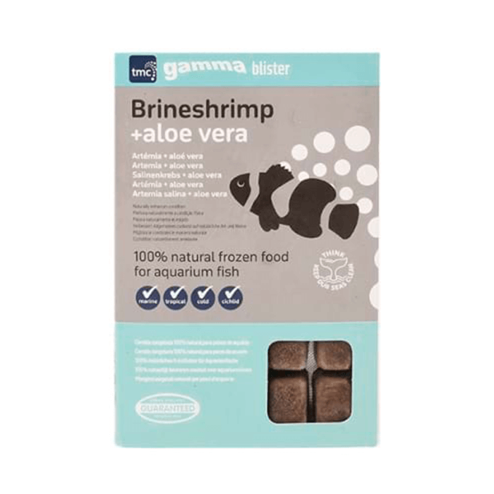TMC Gamma Brineshrimp Aloe Vera Blister Pack