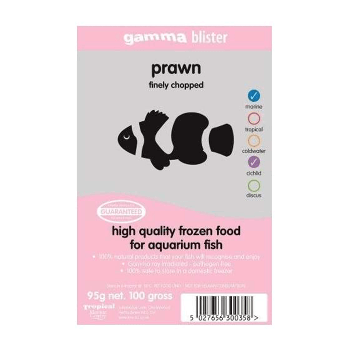 TMC Gamma Chopped Prawn Blister Pack