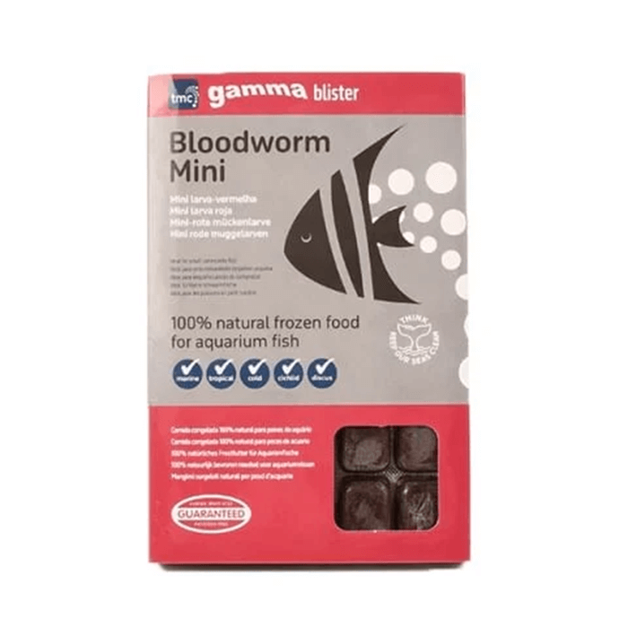 TMC Gamma Concentrated Mini Bloodworm Blister Pack