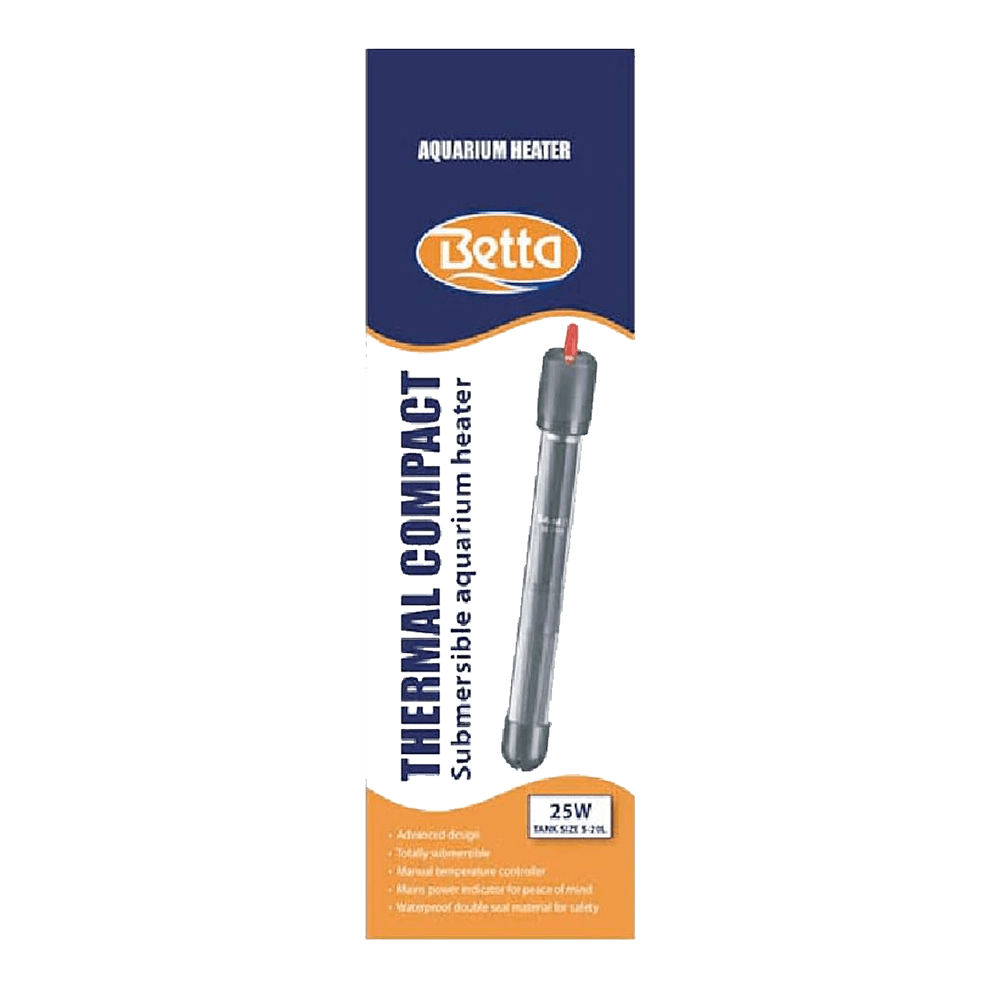 Betta Compact Aquarium Heater 25W