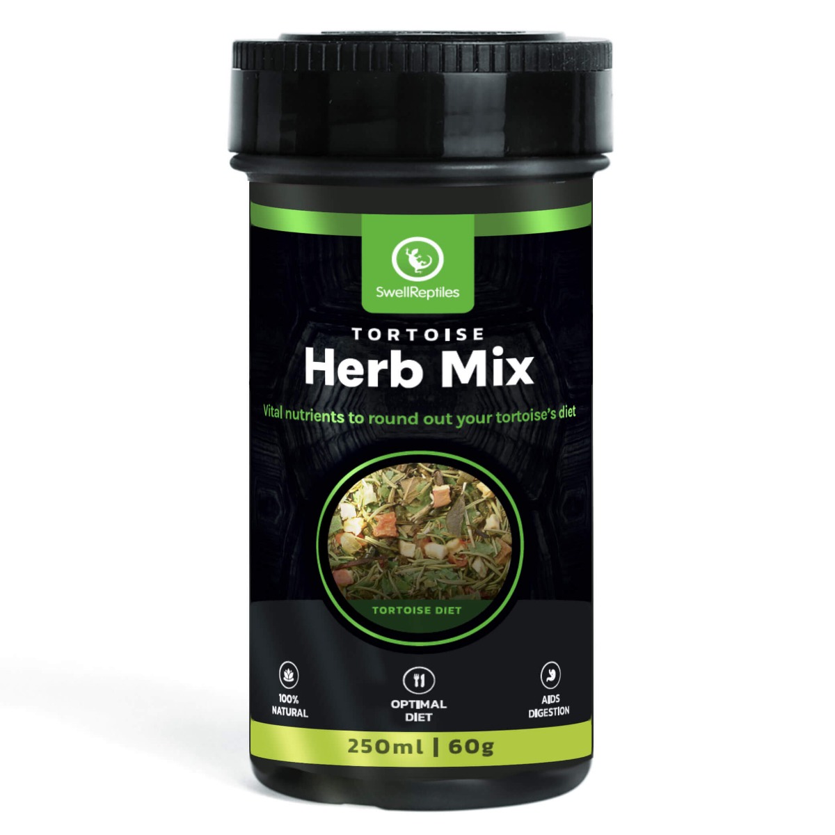 Swell Reptiles Tortoise Herb Mix 250ml/60g
