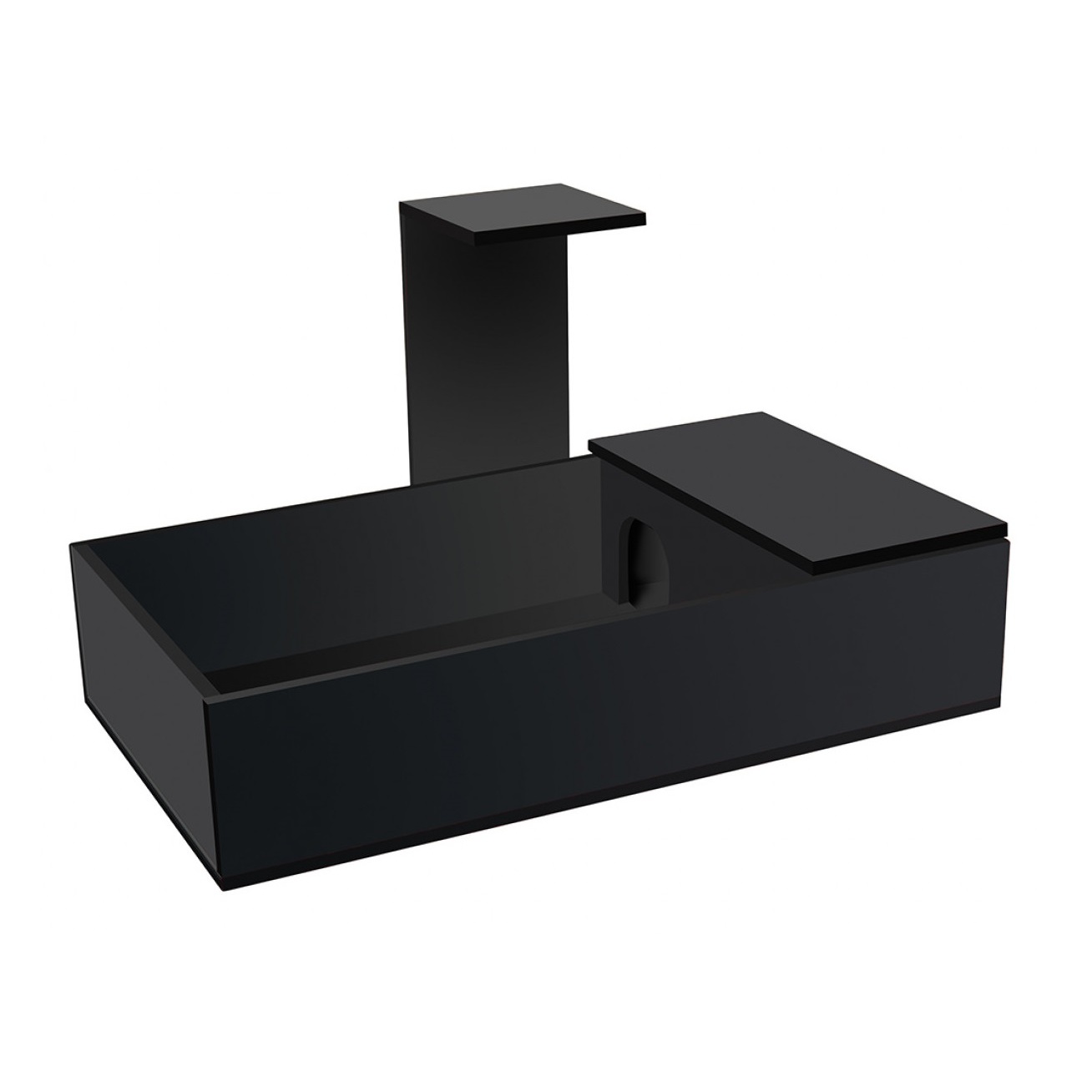 HabiStat Black Tortoise Table 109cm/3.58ft
