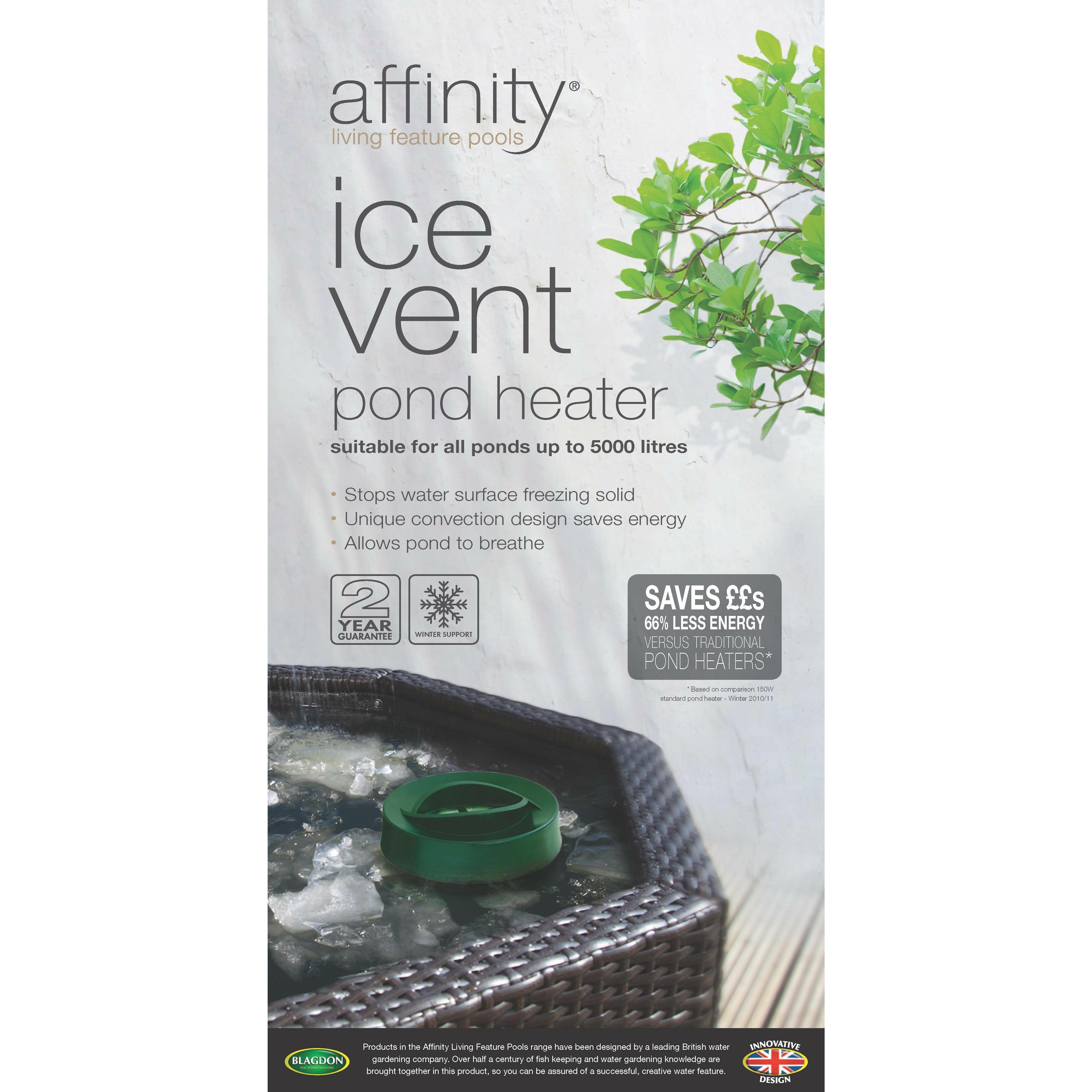 Blagdon Affinity Ice Vent Heater