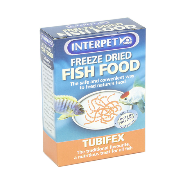 Interpet Freeze Dried Tubifex 5g-30g