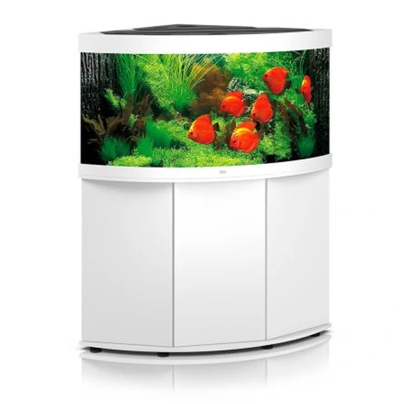 Juwel Trigon 350 LED 123cm Corner Aquarium & Cabinet White - 350L