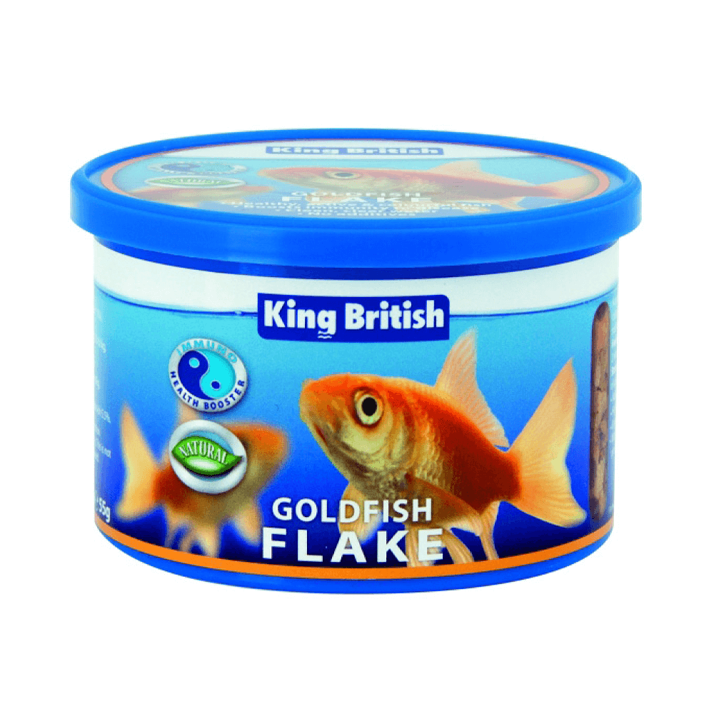 King British Goldfish Flake 55g-200g