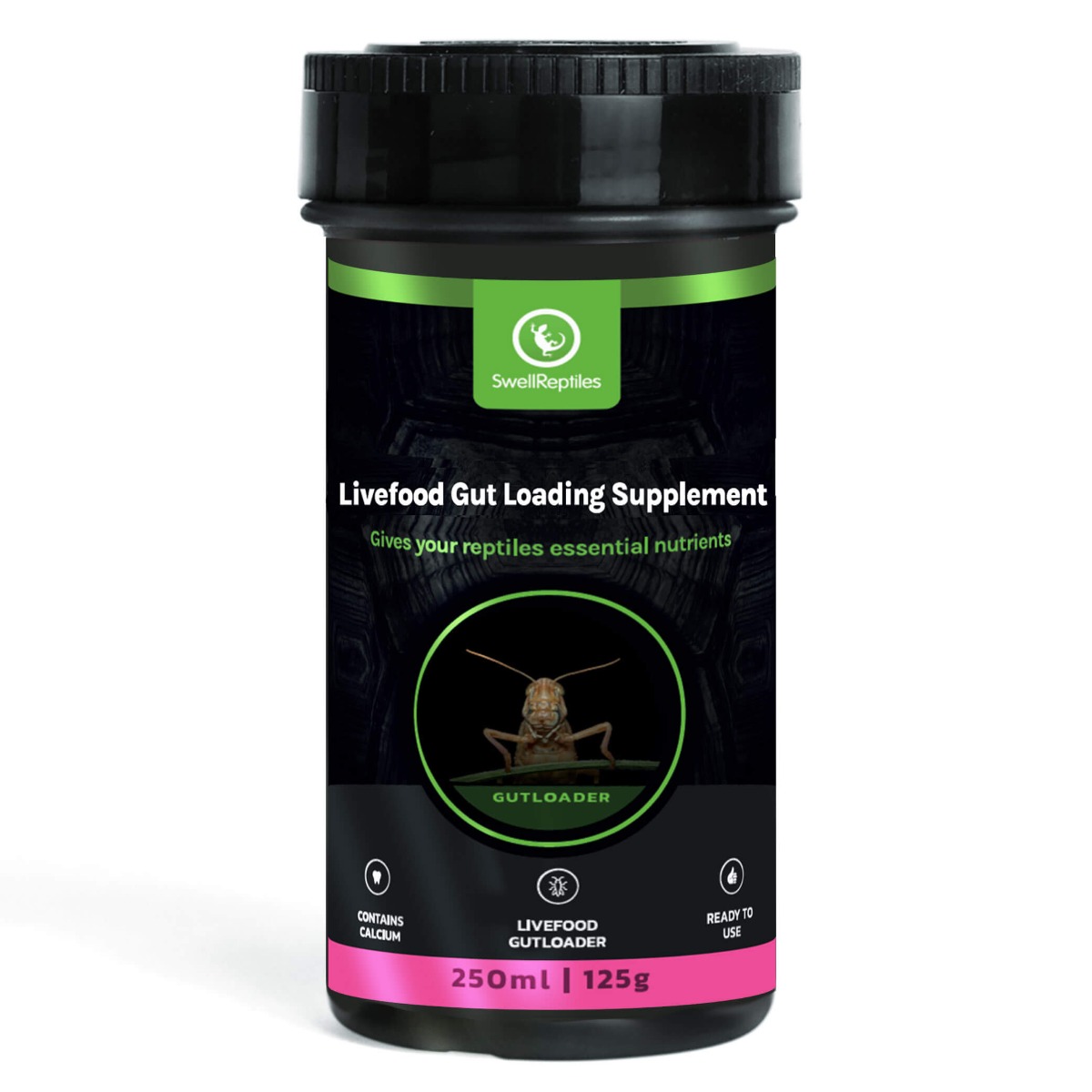 Swell Reptiles Livefood Gut Loading Supplement