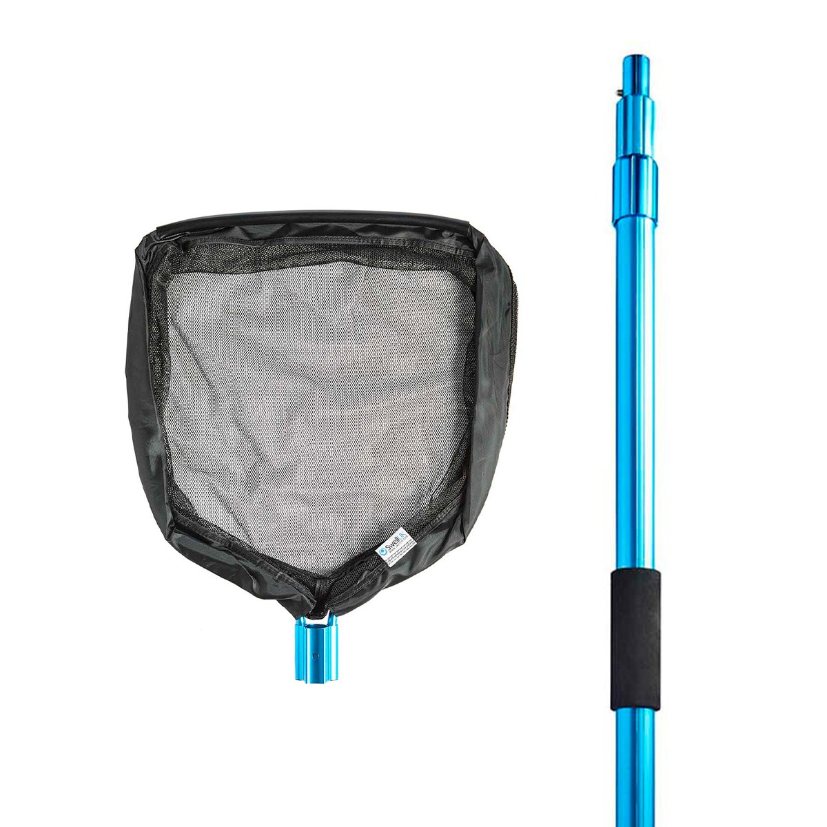 Swell Heavy Duty Sludge Net & Telescopic Handle