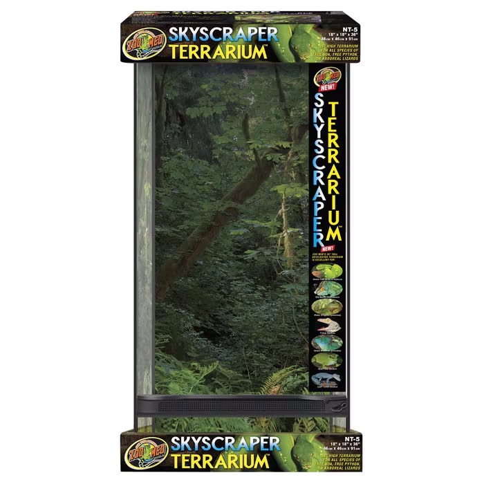 Zoo Med Skyscraper Terrarium - 45 x 45 x 90cm