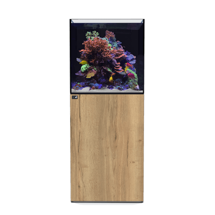 D&D Aqua-Pro Reef 600 60cm Cube Aquarium & Natural Oak Cabinet - 212L