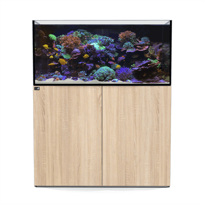 D&D Aqua-Pro Reef 1200 120cm Aquarium & Platinum Oak Cabinet - 387L